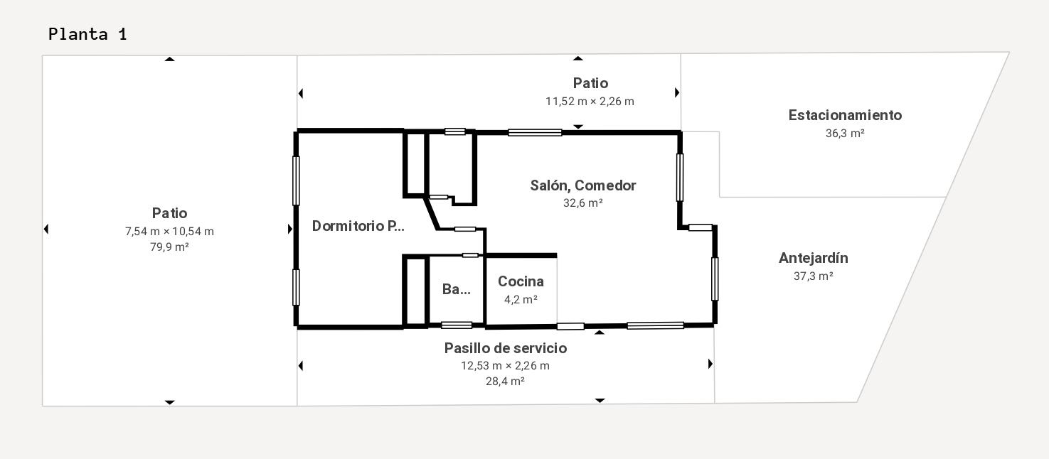 Plano de la propiedad