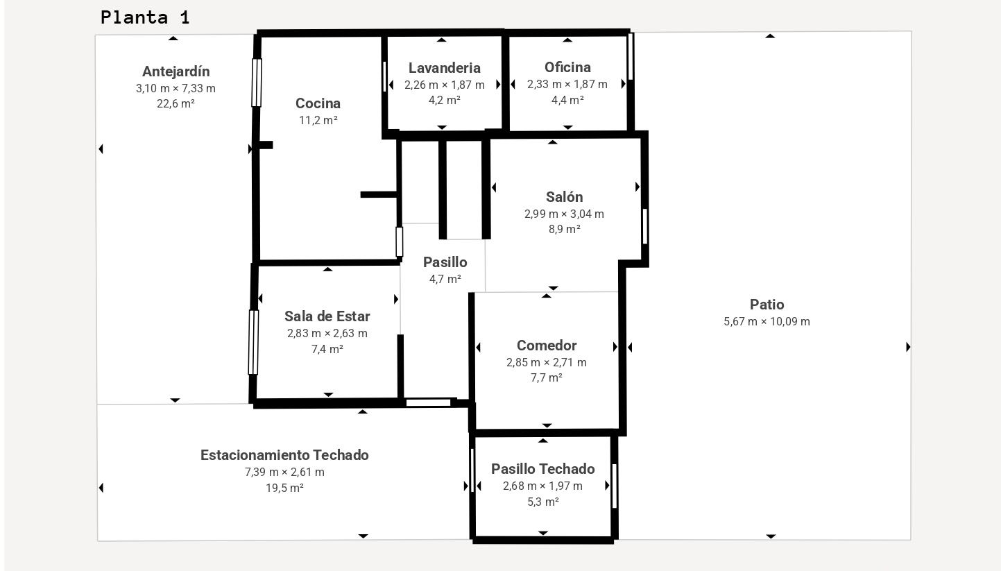 Plano de la propiedad