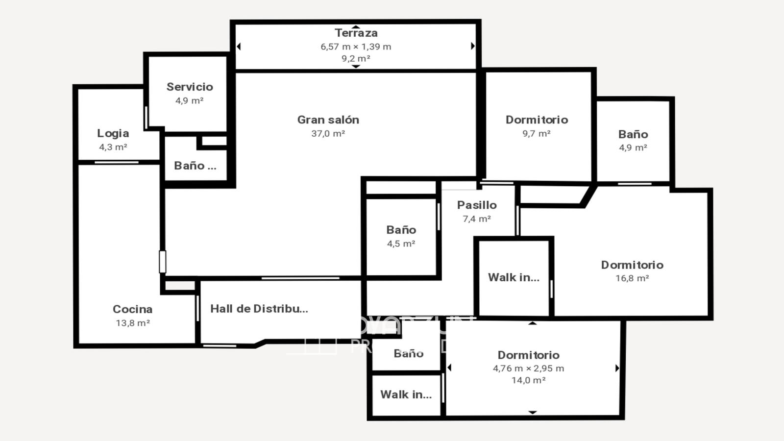 Plano de la propiedad
