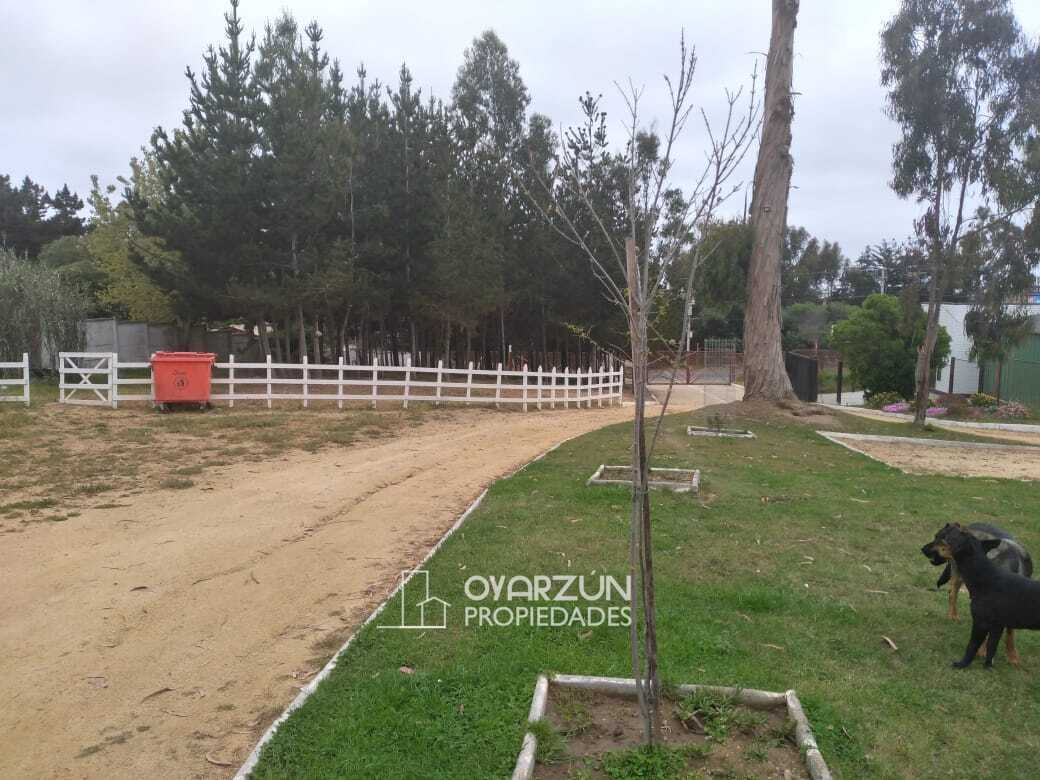 Parcela con casa, cabañas y sala multiuso