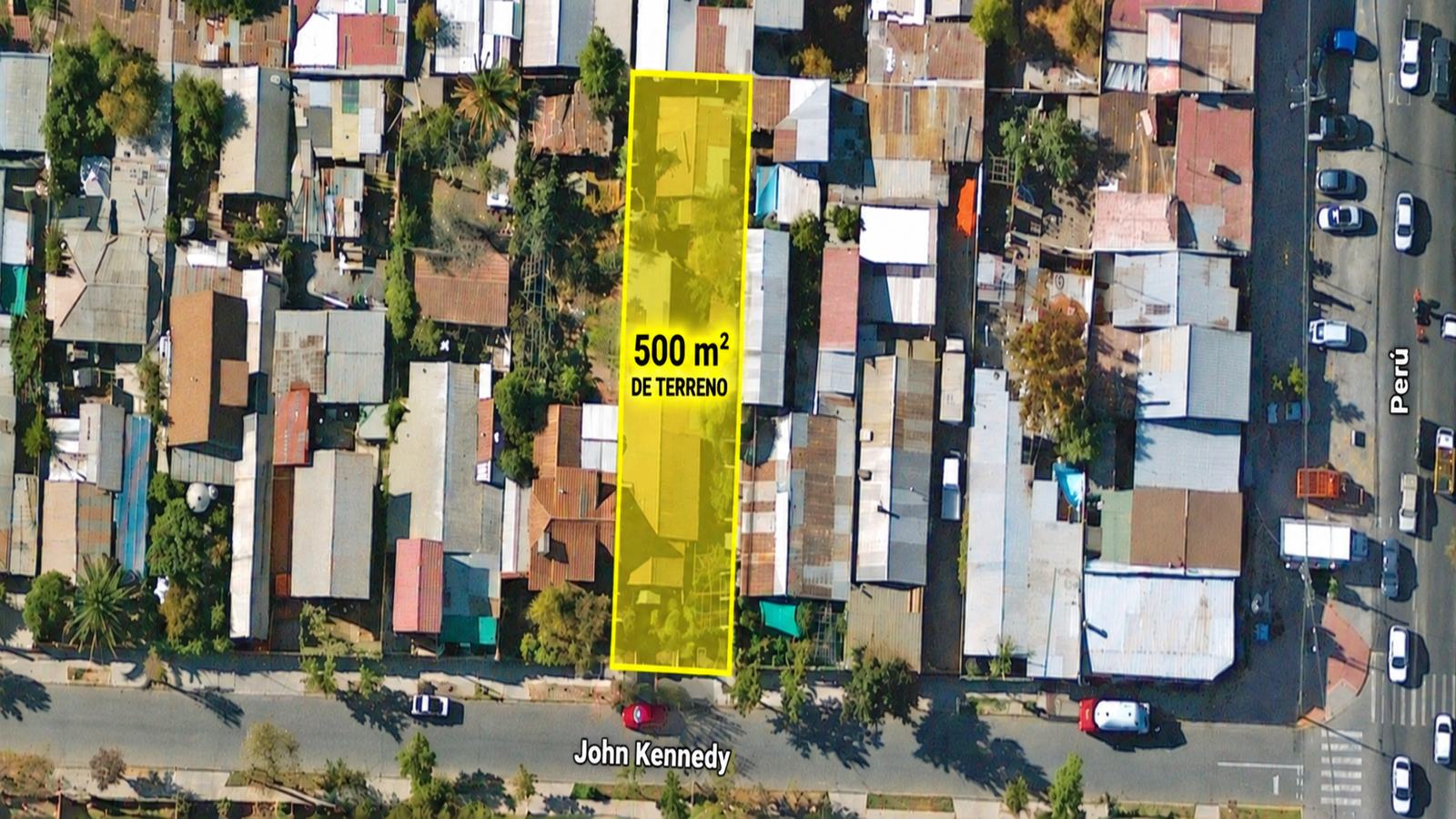 Terreno de 500 m² con casa para remodelar